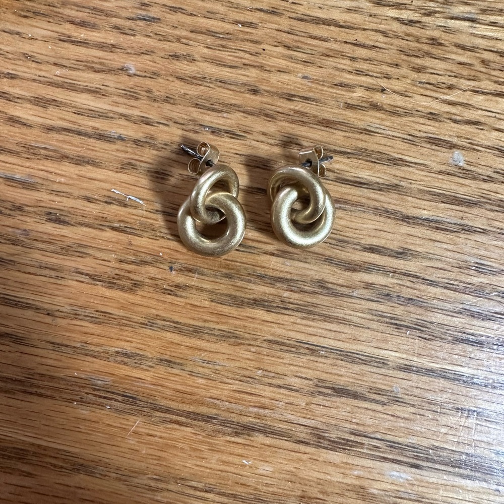 Madewell Gold Hoop Earrings